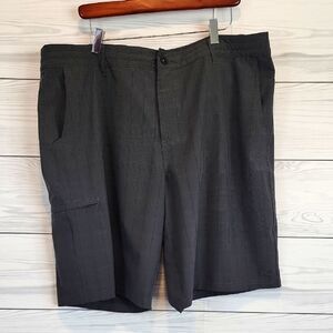 O'Neill Crossover Men's Gray Striped  Cargo Shorts Size 40